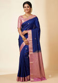 Neelambari Gold Zari Saree